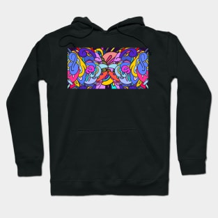 Battle of viruses Hoodie